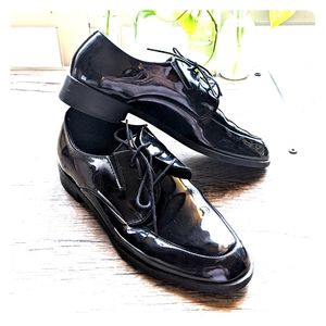 Pronto-Uomo Patent Leather Dress Shoes